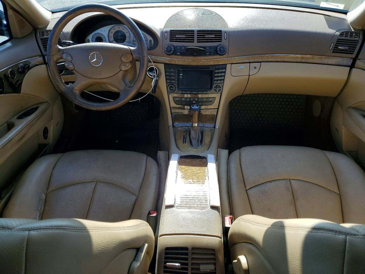 2007 Mercedes-benz E 350 Black vin: WDBUF56X67B001085