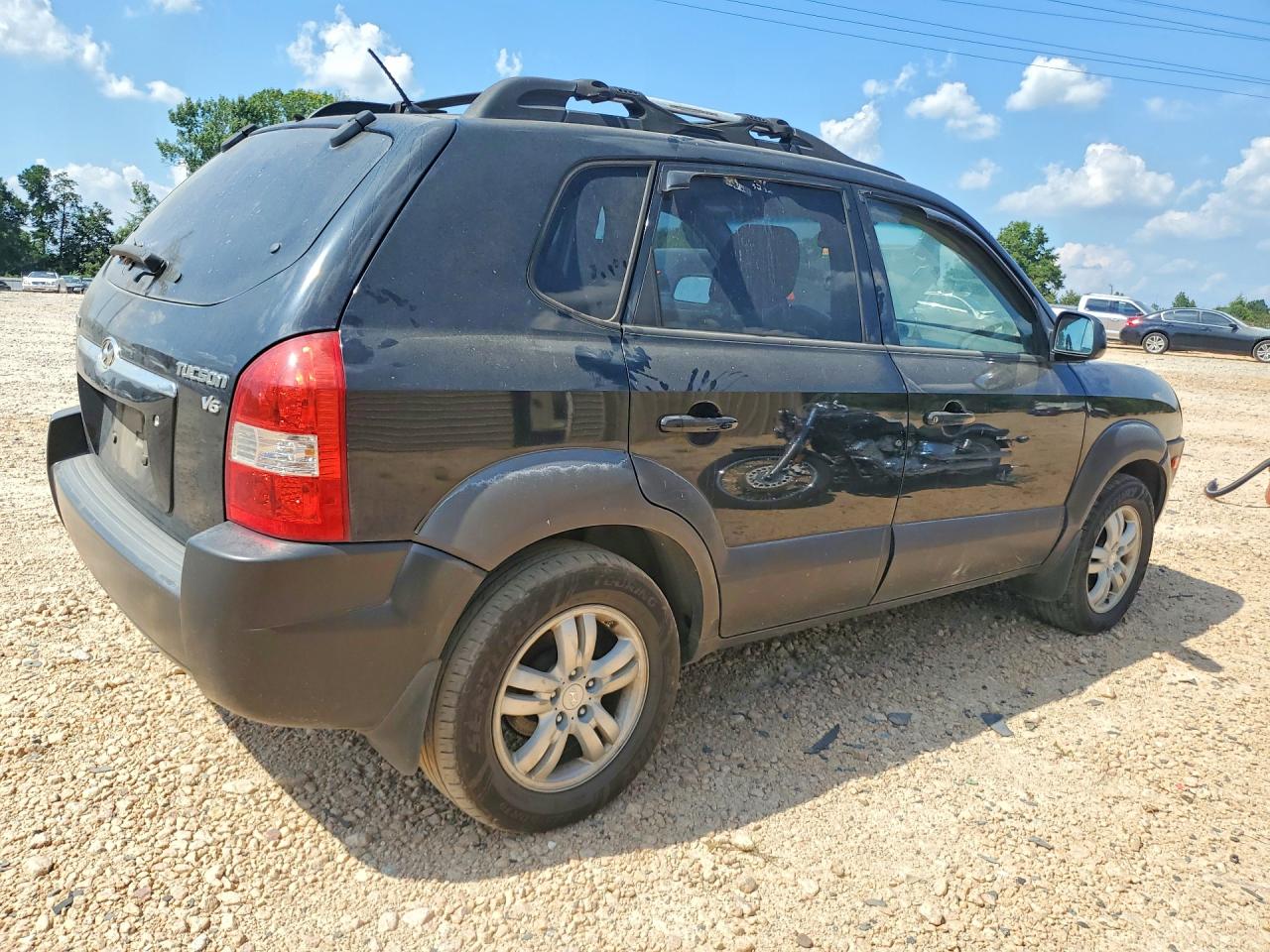 2006 Hyundai Tucson Gls Black vin: KM8JN12D06U407289