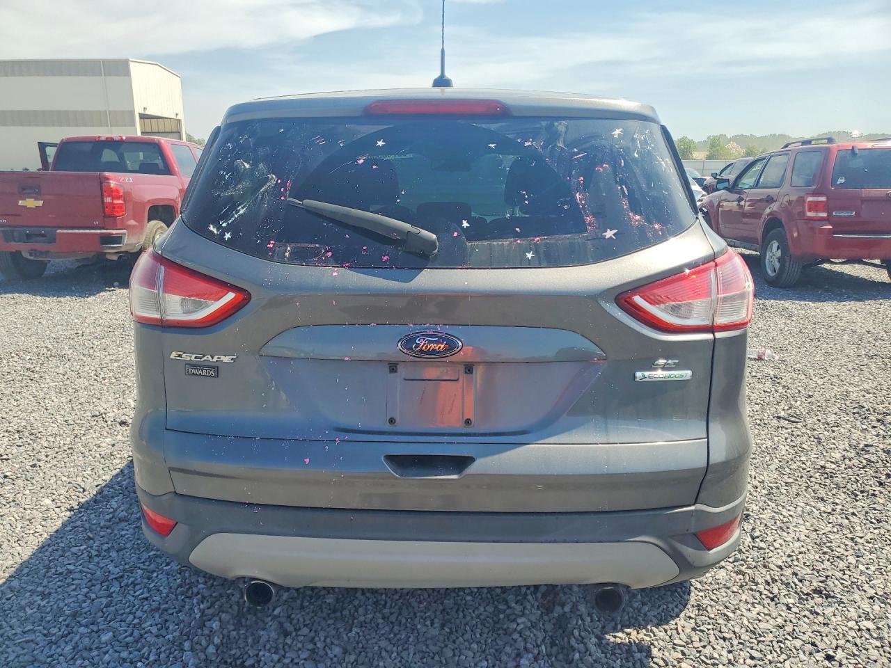 2013 Ford Escape Se Gray vin: 1FMCU0G91DUB79102