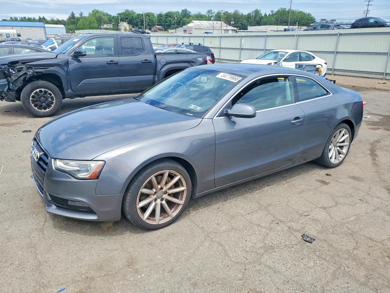 2015 Audi A5 Premium Gray vin: WAUCFAFR5FA046463
