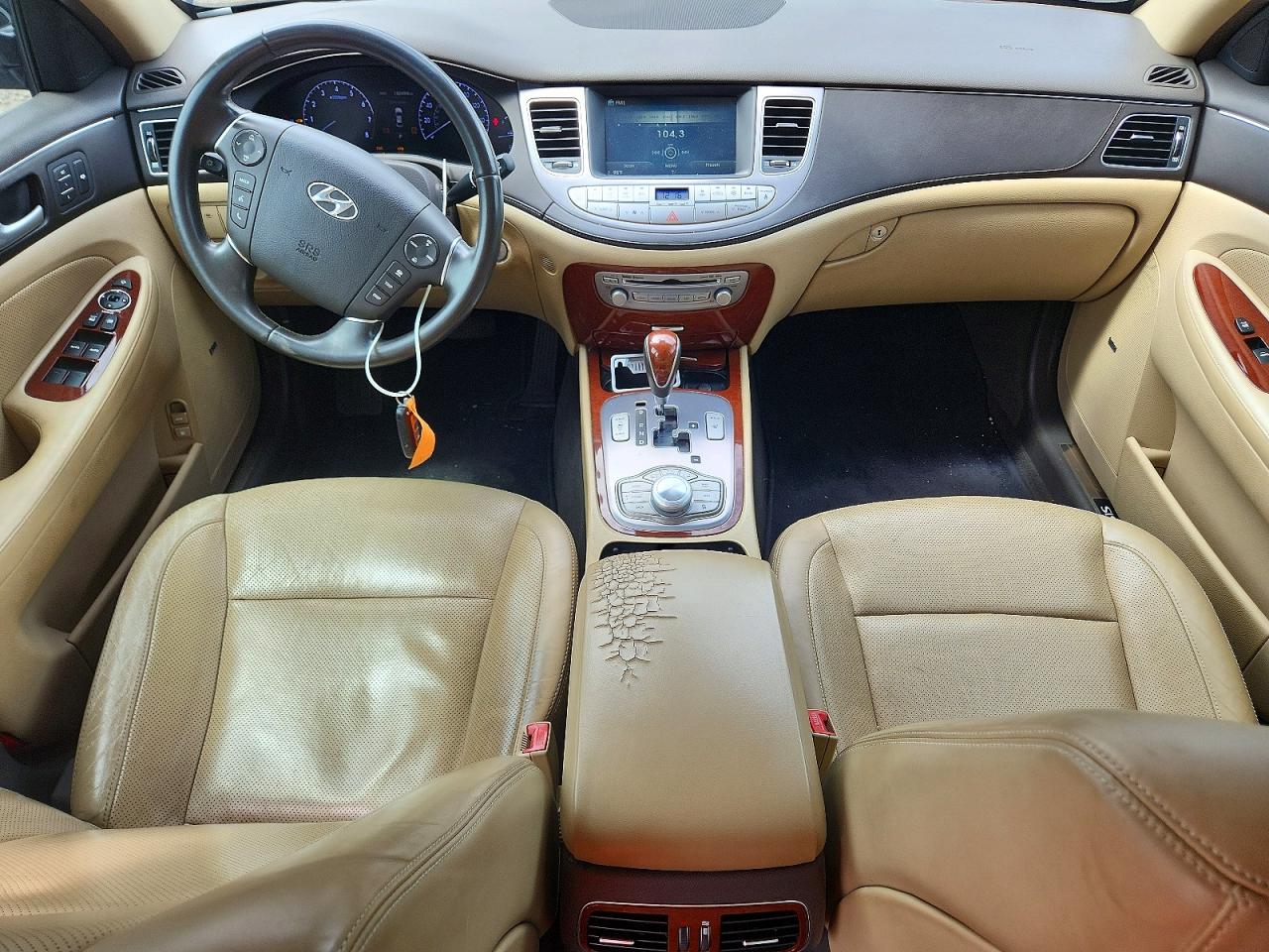 2013 Hyundai Genesis 5.0l Black vin: KMHGC4DH1DU239161