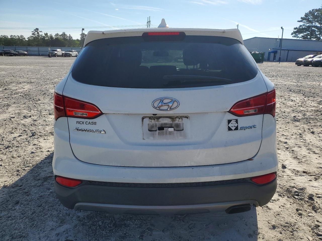 2013 Hyundai Santa Fe Sport 2.4l White vin: 5XYZU3LBXDG044968