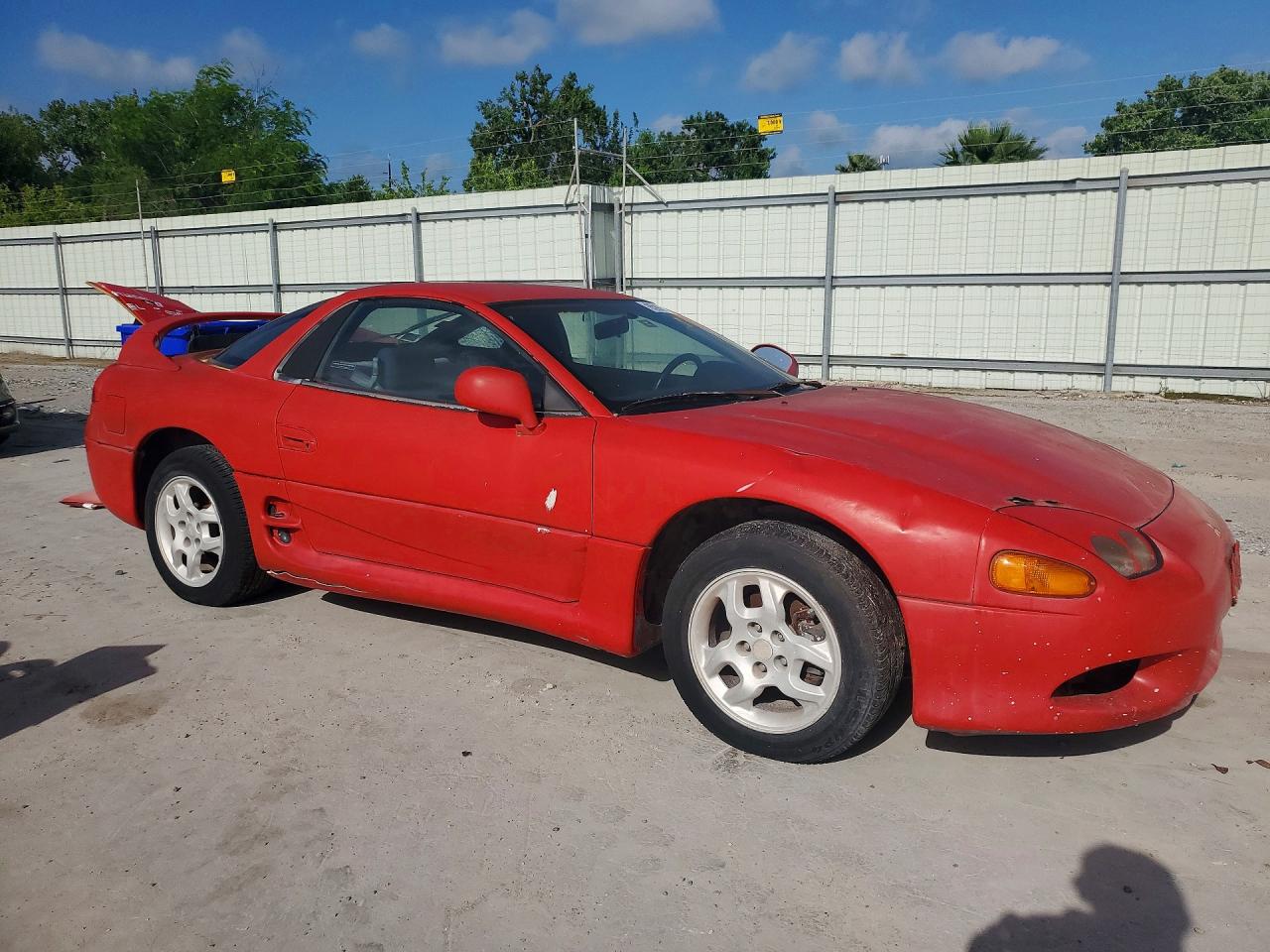 1997 Mitsubishi 3000 Gt Red vin: JA3AM44H7VY003226