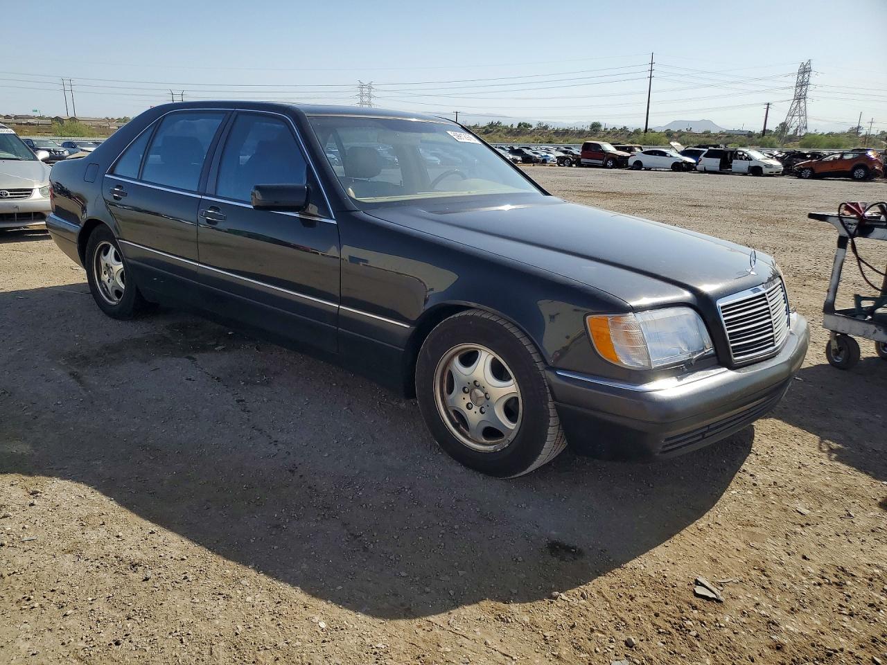 1999 Mercedes-benz S 500 Black vin: WDBGA51G3XA409083