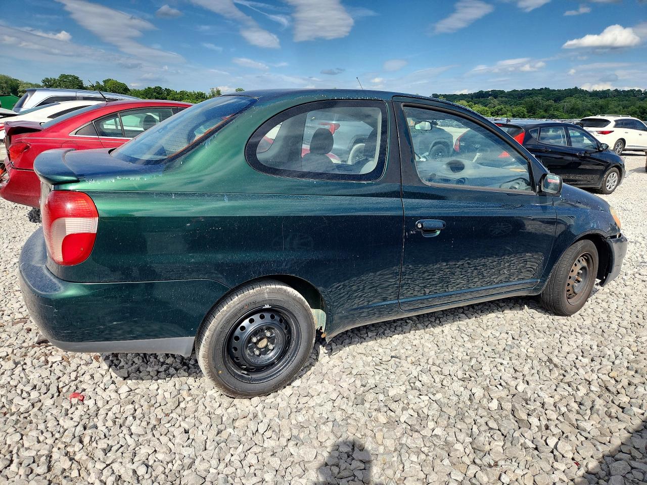 2001 Toyota Echo Base Green vin: JTDAT123510189965