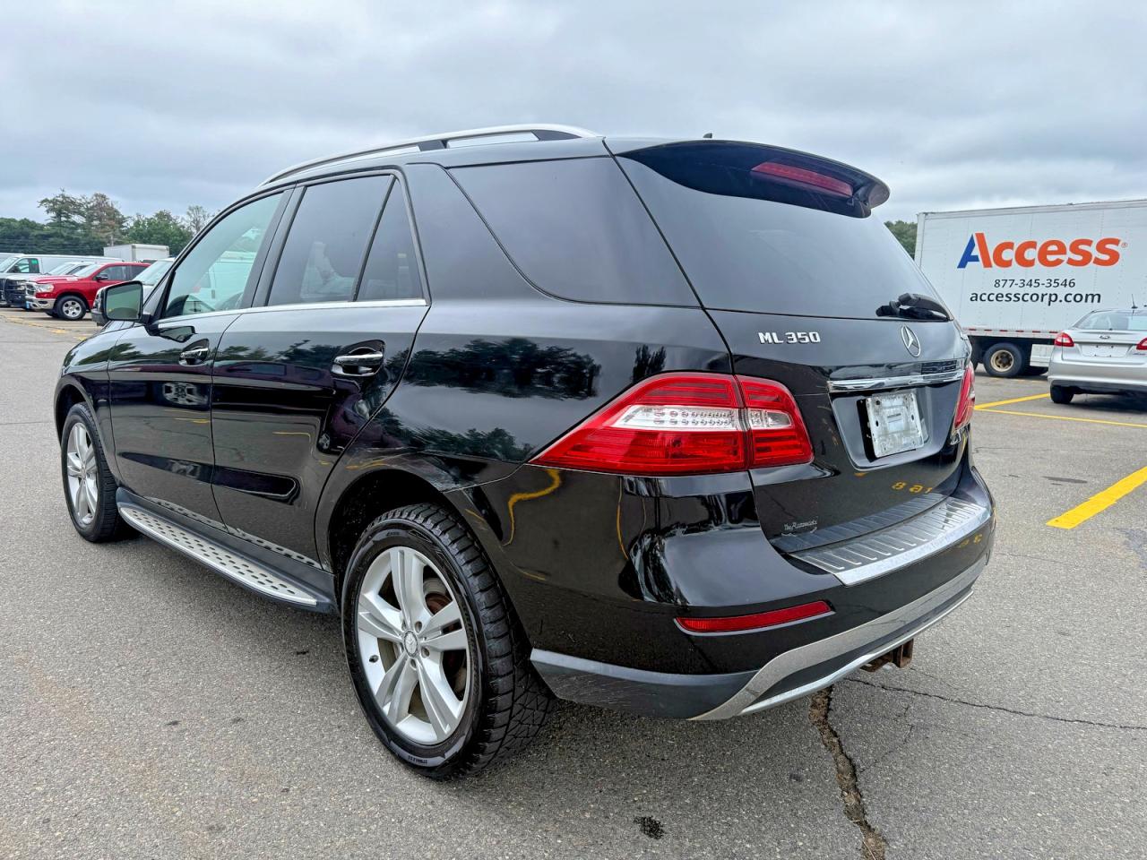 2014 Mercedes-benz Ml 350 4matic Black vin: 4JGDA5HB4EA328584