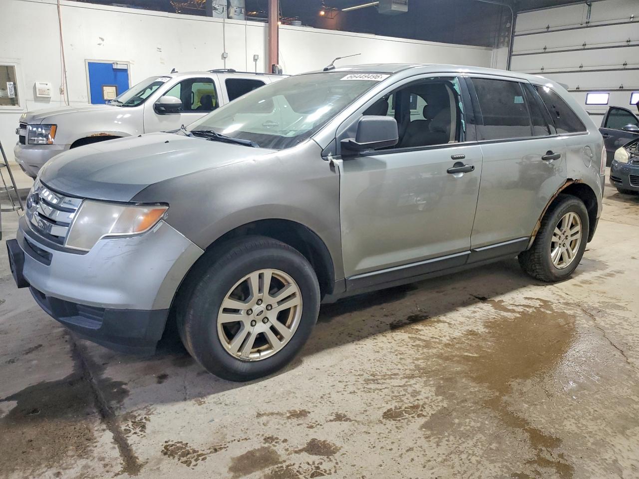 2007 Ford Edge Se Silver vin: 2FMDK46C47BA85420