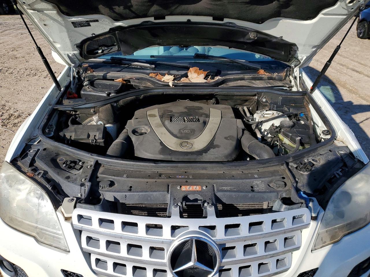 2010 Mercedes-benz Ml 350 4matic Белый vin: 4JGBB8GB0AA541100