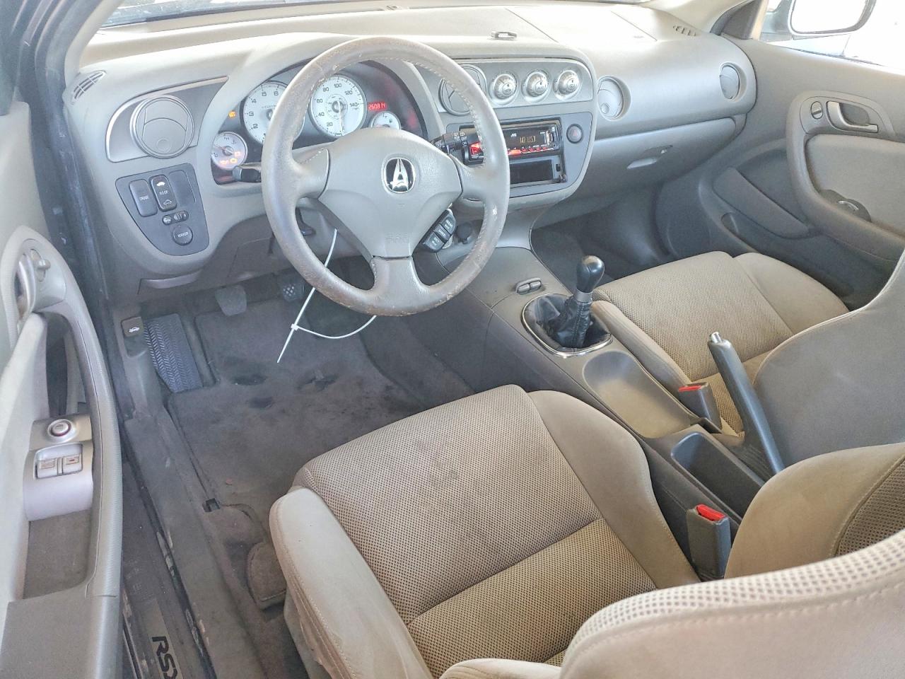 2006 Acura Rsx Silver vin: JH4DC53896S023070