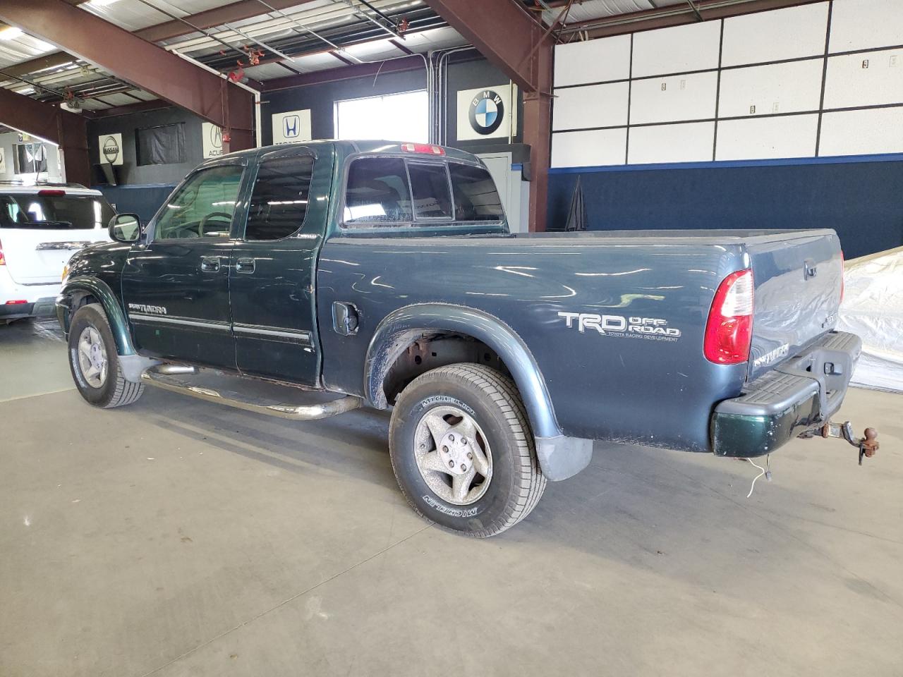 2001 Toyota Tundra Access Cab Limited Зеленый vin: 5TBBT48141S150804