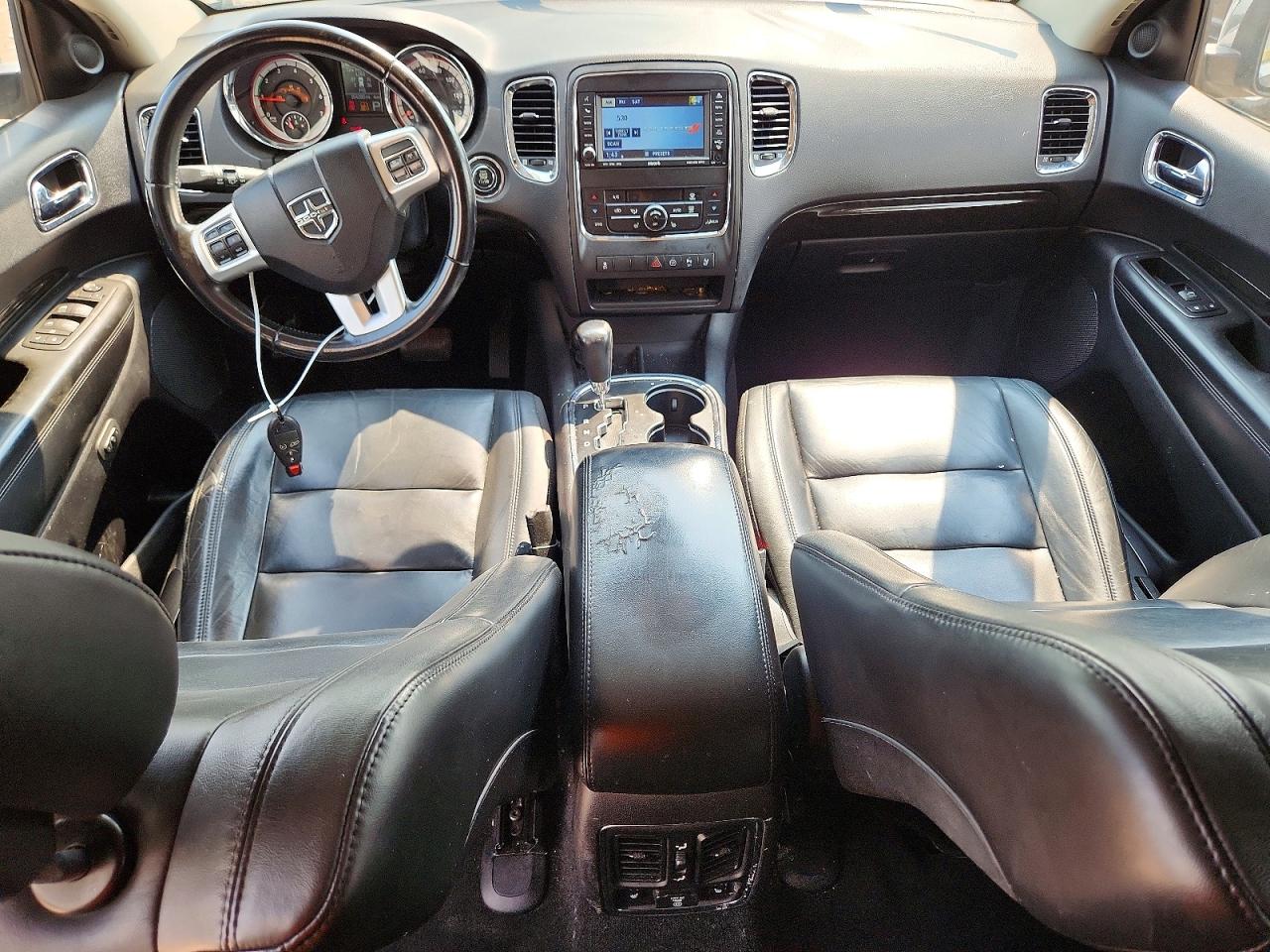 2011 Dodge Durango Crew Gray vin: 1D4RE4GG6BC717218