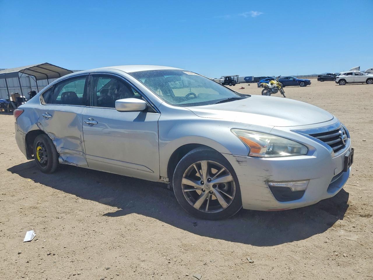 2014 Nissan Altima 2.5 Silver vin: 1N4AL3APXEN226636