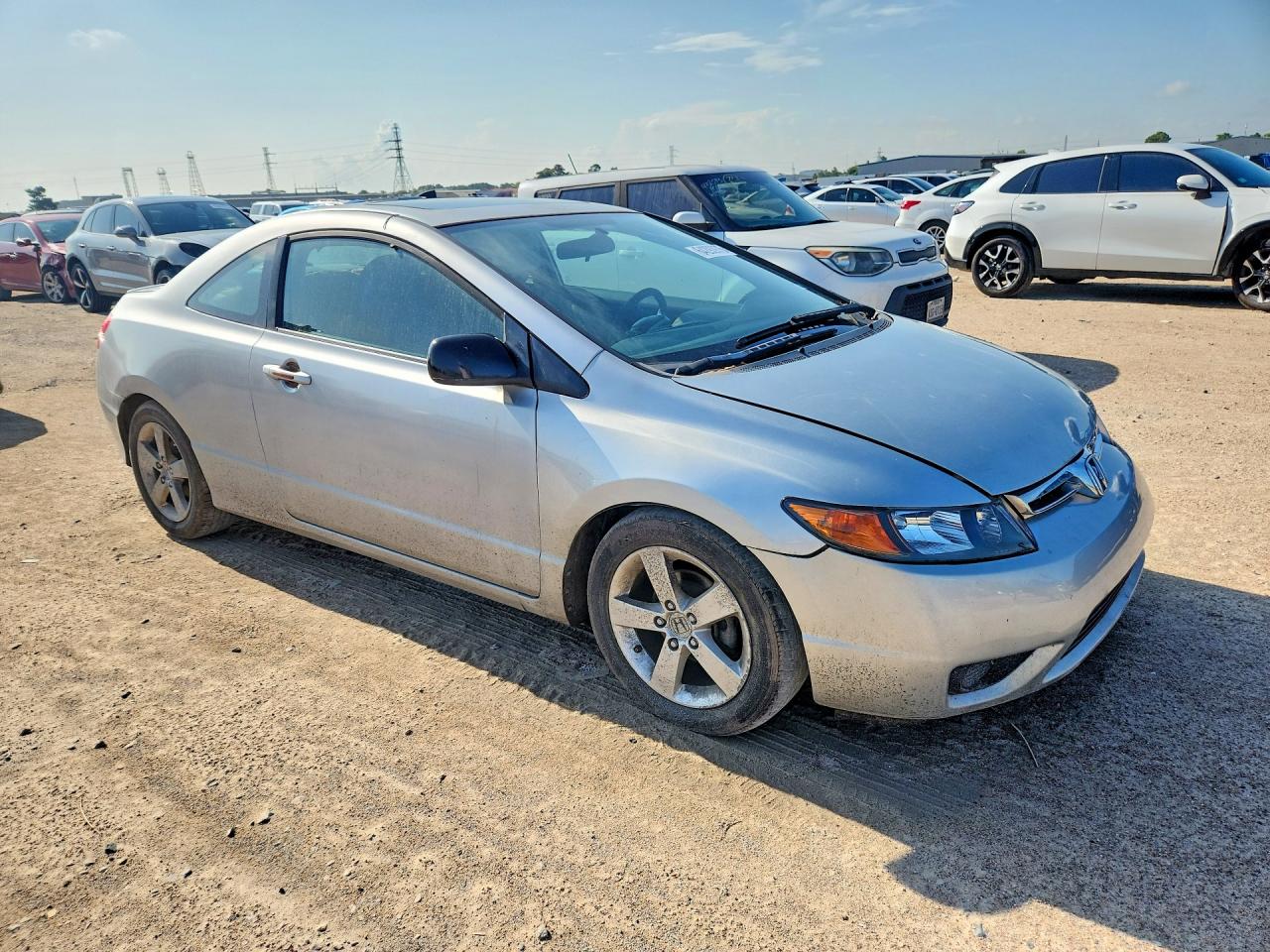 2008 Honda Civic Ex Silver vin: 2HGFG12898H562146