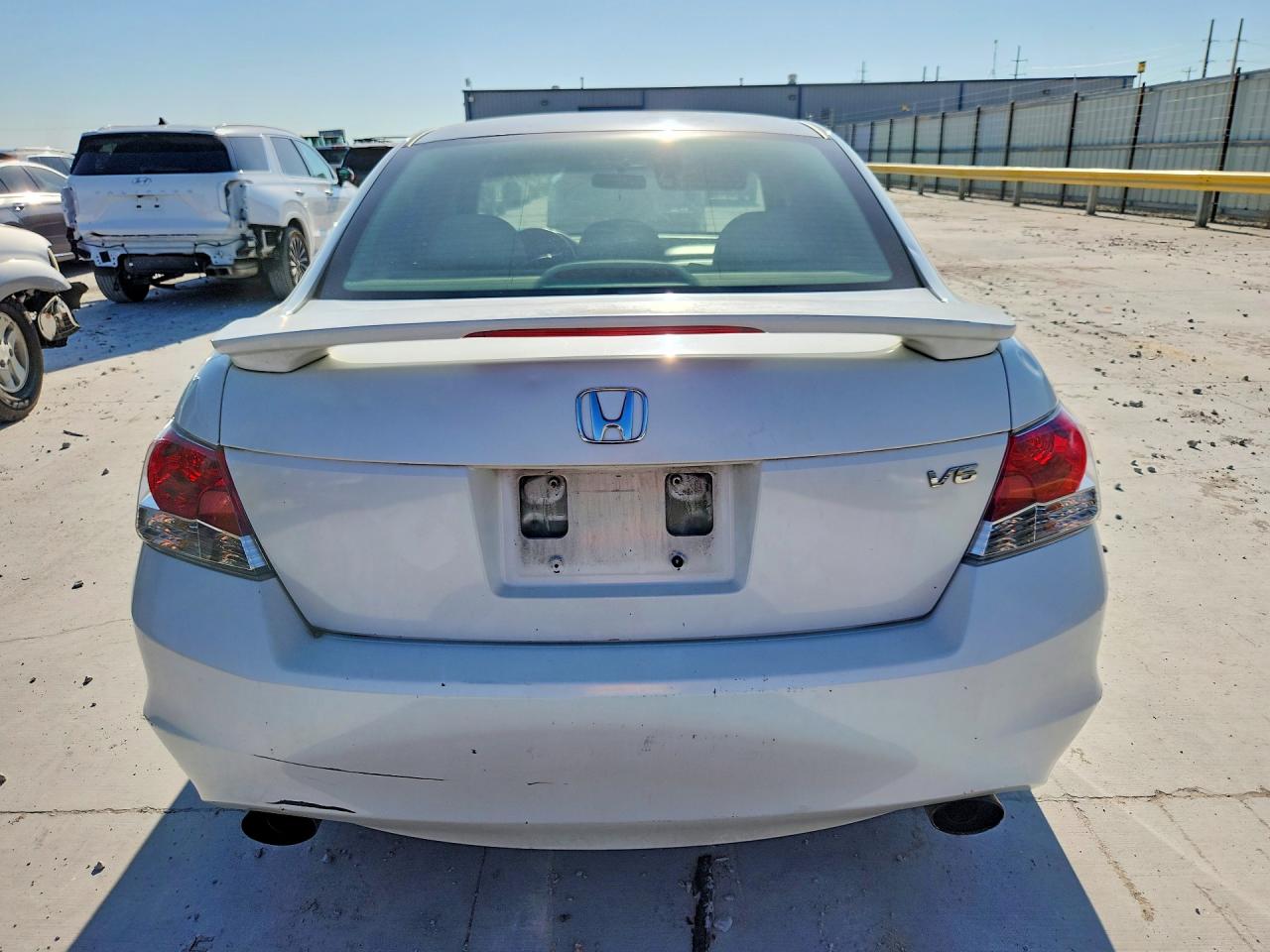 2008 Honda Accord Ex White vin: 1HGCP367X8A065654