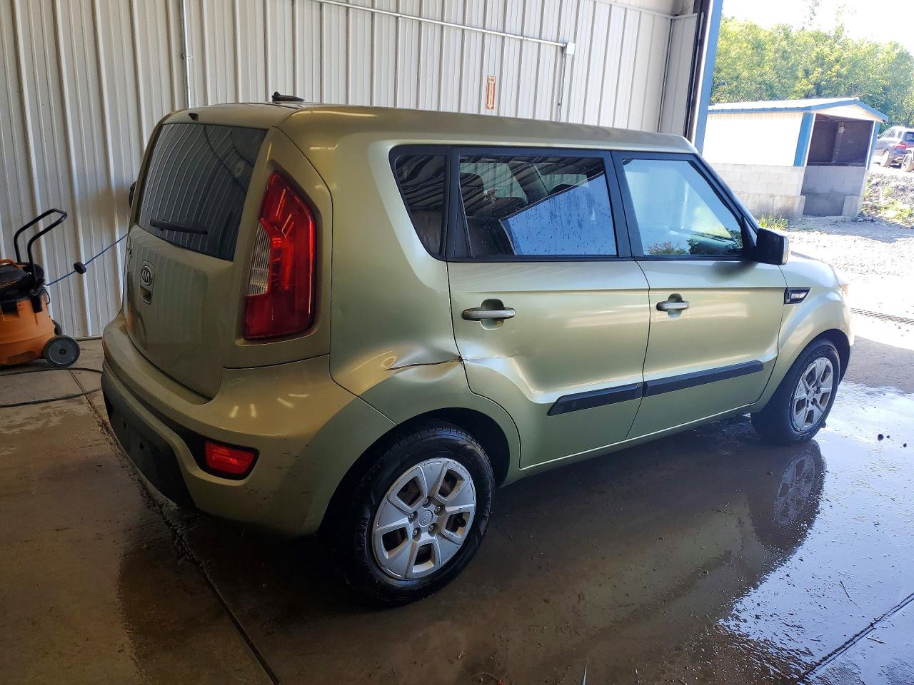 2012 Kia Soul Base Зеленый vin: KNDJT2A53C7354981