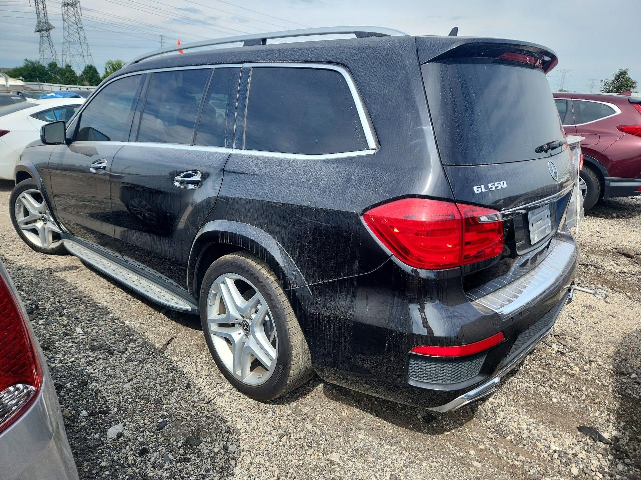 2014 Mercedes-benz Gl 550 4matic Черный vin: 4JGDF7DEXEA387569