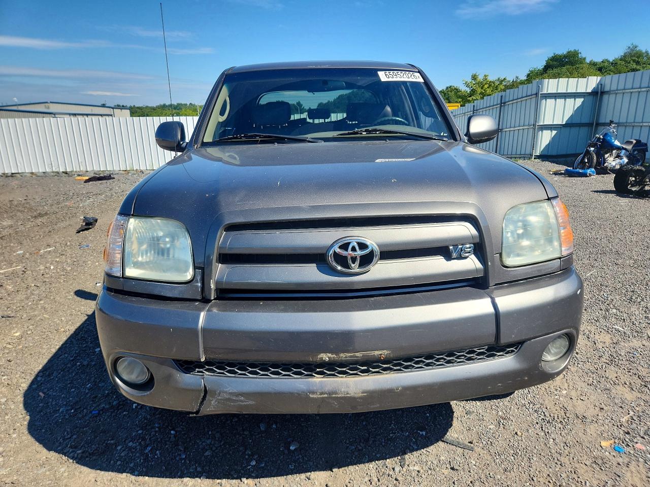 2004 Toyota Tundra Double Cab Limited Gray vin: 5TBDT48124S444327