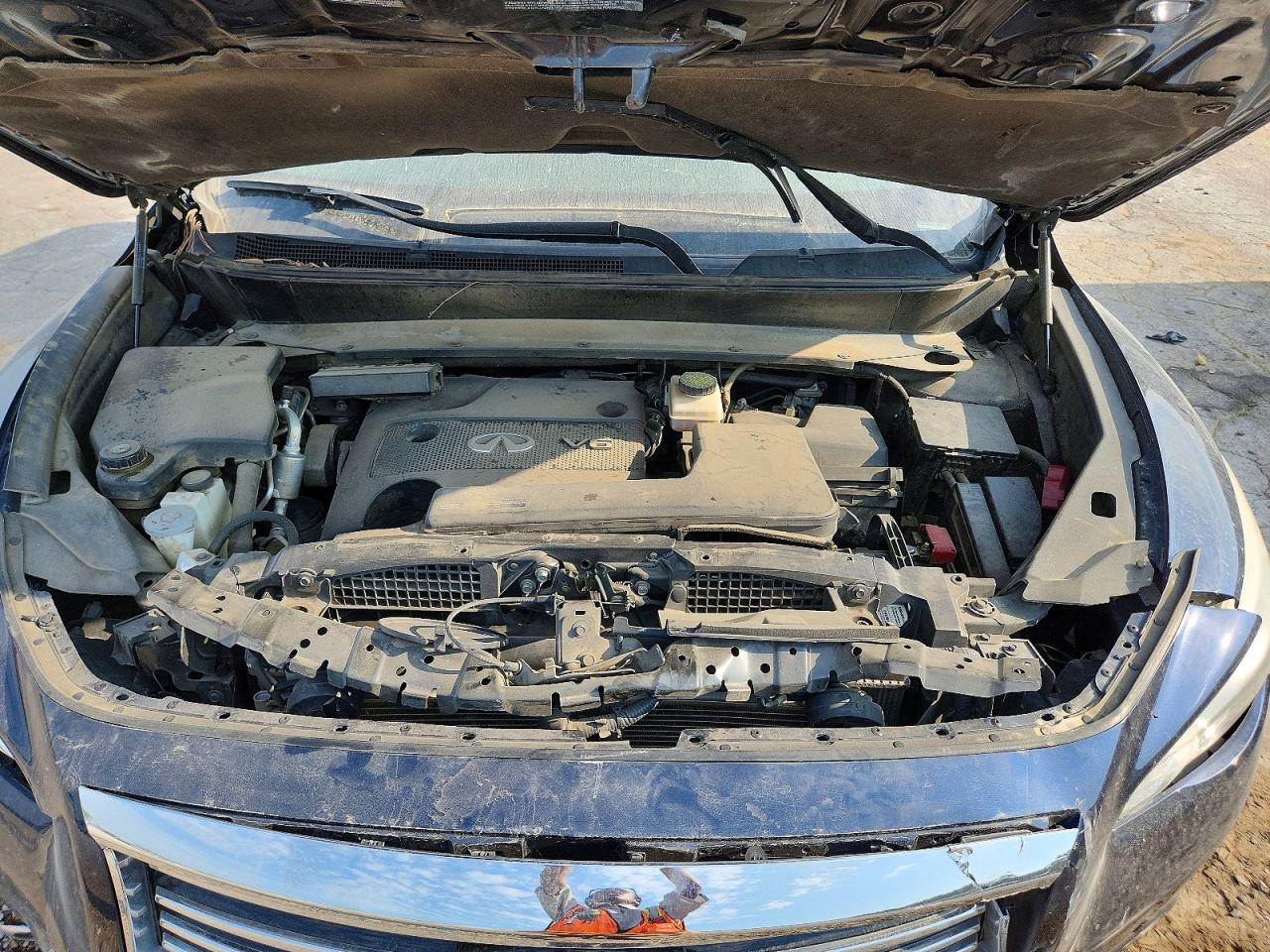 2015 Infiniti Qx60 Base Синий vin: 5N1AL0MM5FC507892