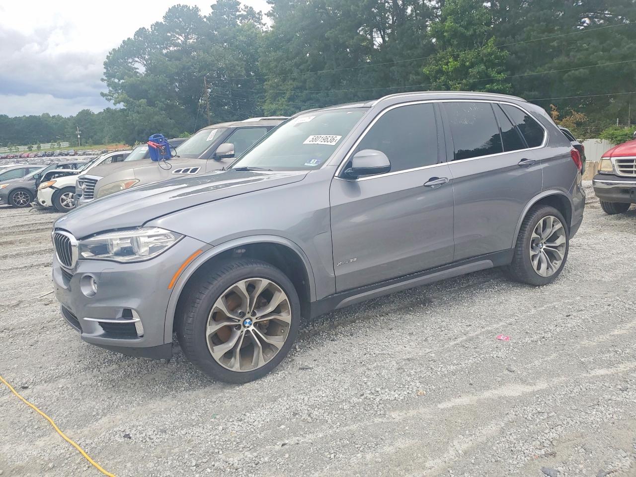 2015 Bmw X5 Xdrive35i Gray vin: 5UXKR0C58F0K62569