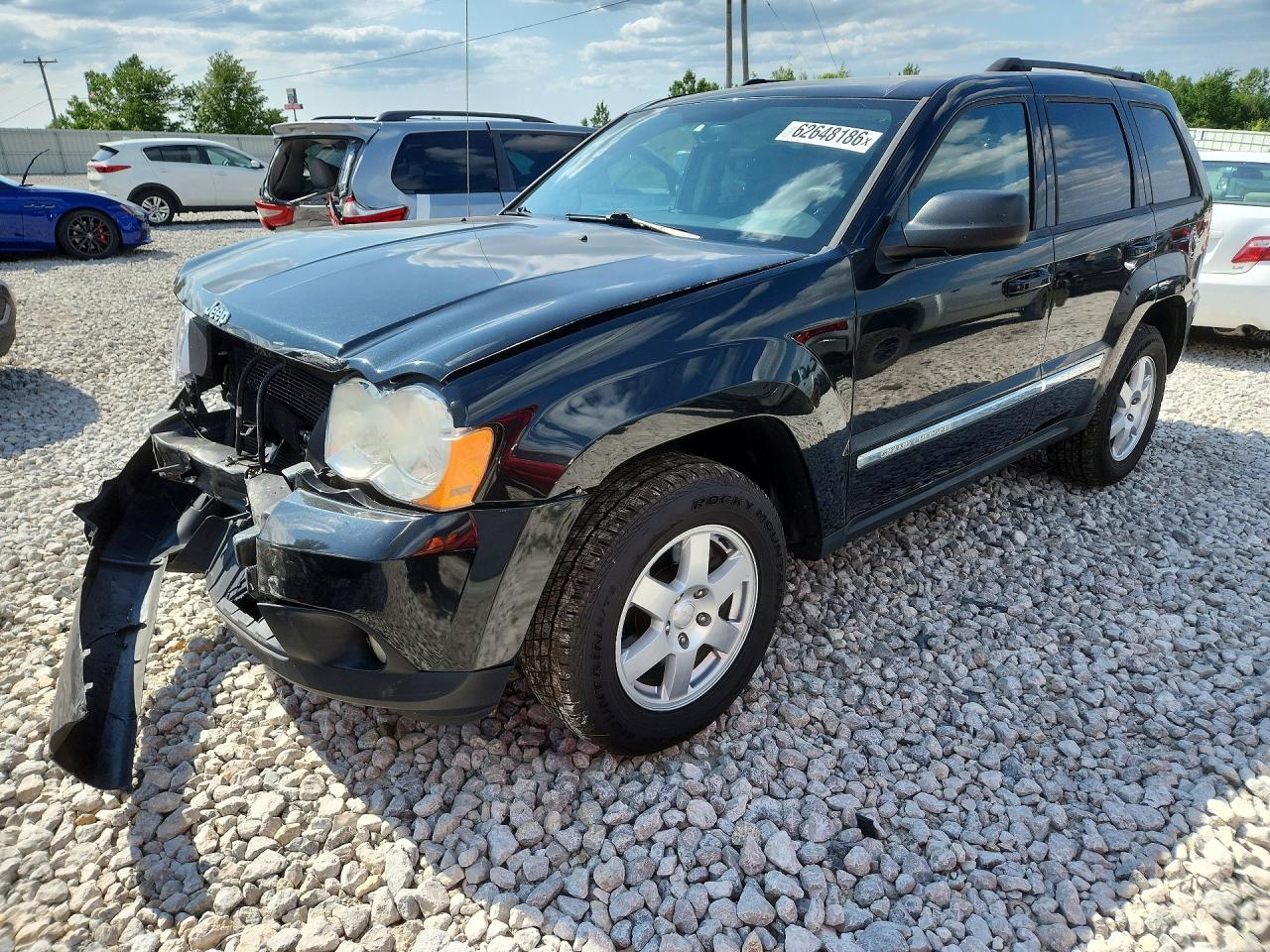 2010 Jeep Grand Cherokee Laredo Черный vin: 1J4PR4GK9AC151321