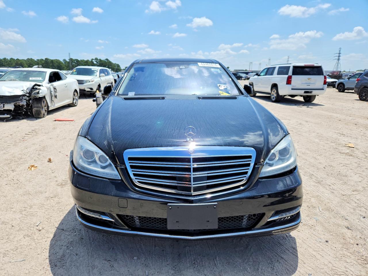 2012 Mercedes-benz S S600 Black vin: WDDNG7GB3CA434760