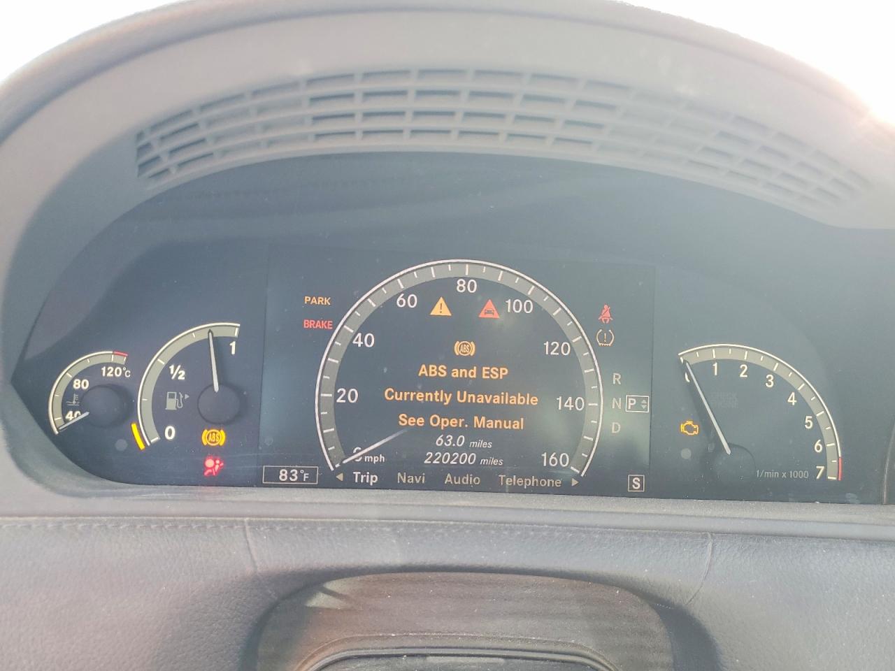 2008 Mercedes-benz Cl 550 Silver vin: WDDEJ71X88A014764