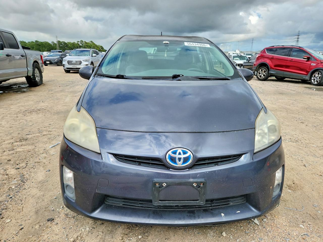 2011 Toyota Prius Two Gray vin: JTDKN3DU2B1419814