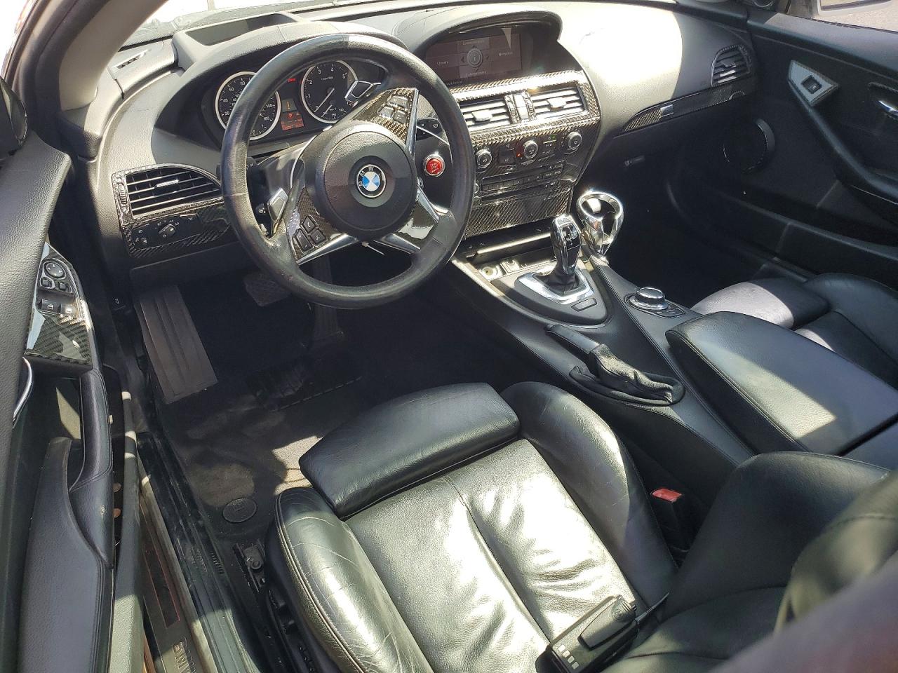 2008 Bmw 650 I Silver vin: WBAEA53518CV91681