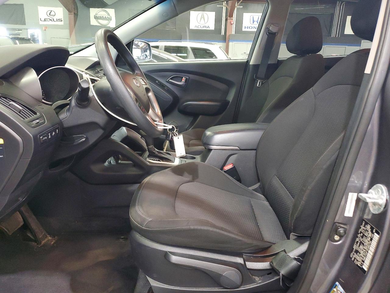 2014 Hyundai Tucson Gls Gray vin: KM8JTCAF7EU882795