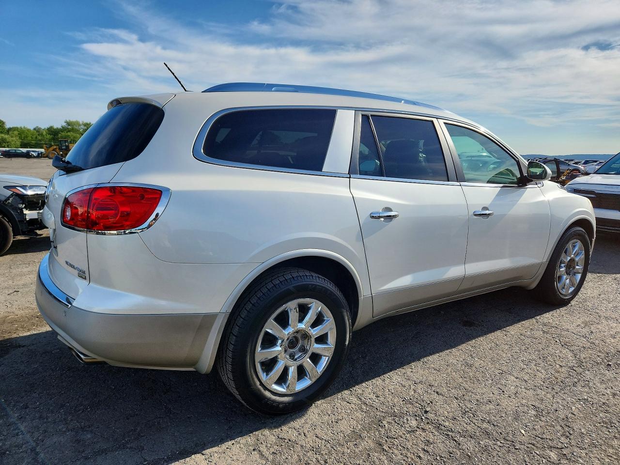 2011 Buick Enclave Cxl White vin: 5GAKVBED4BJ363742