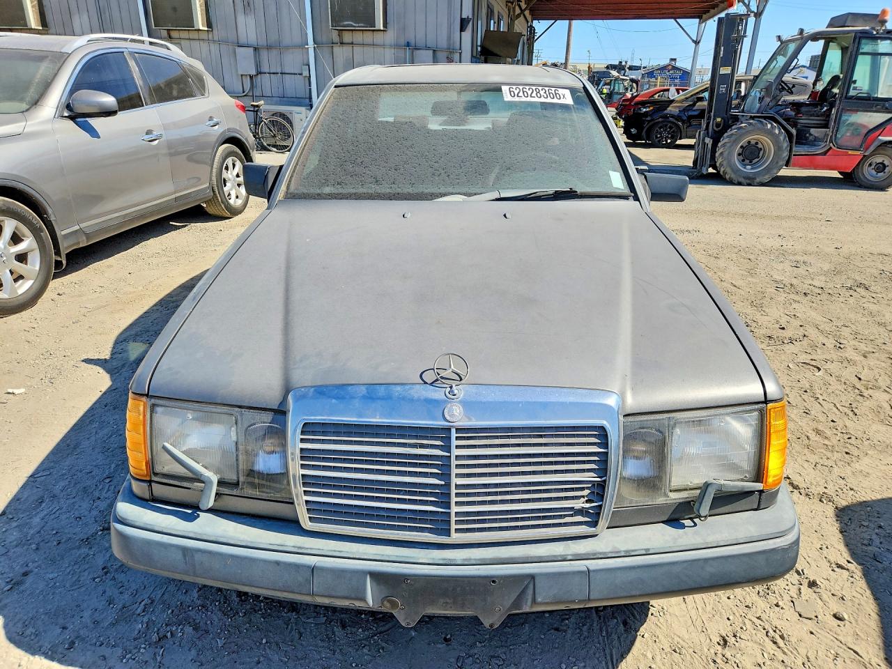 1989 Mercedes-benz 300 E Gray vin: WDBEA30D6KA878020