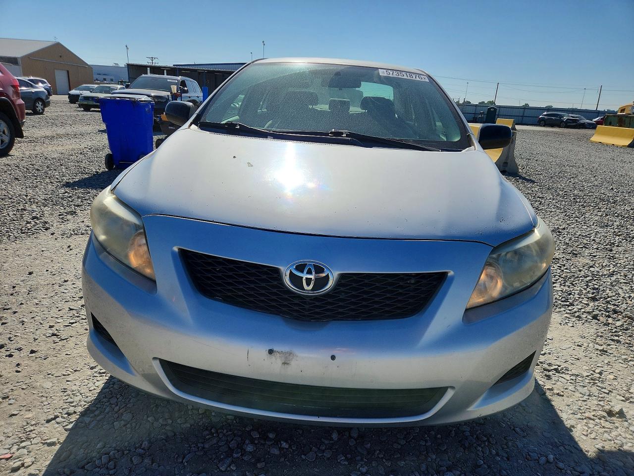 2010 Toyota Corolla Base Silver vin: 1NXBU4EE4AZ225679