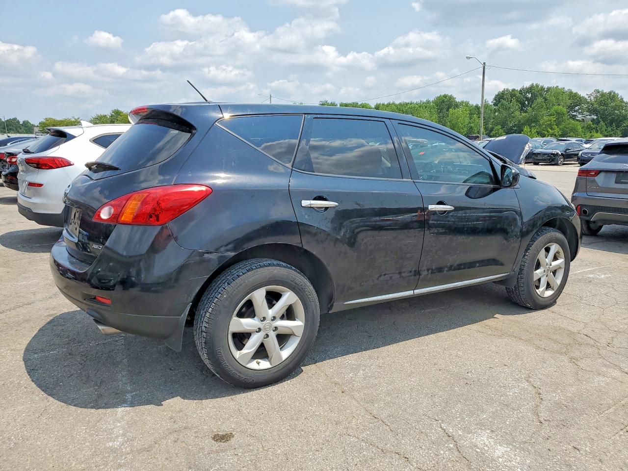 2010 Nissan Murano S Black vin: JN8AZ1MW4AW102998