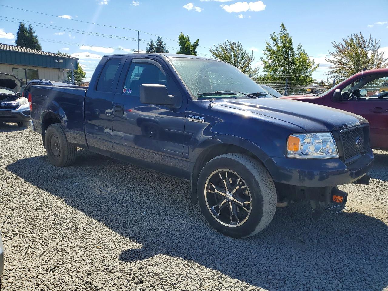 2005 Ford F150 Blue vin: 1FTPX12505NA24446