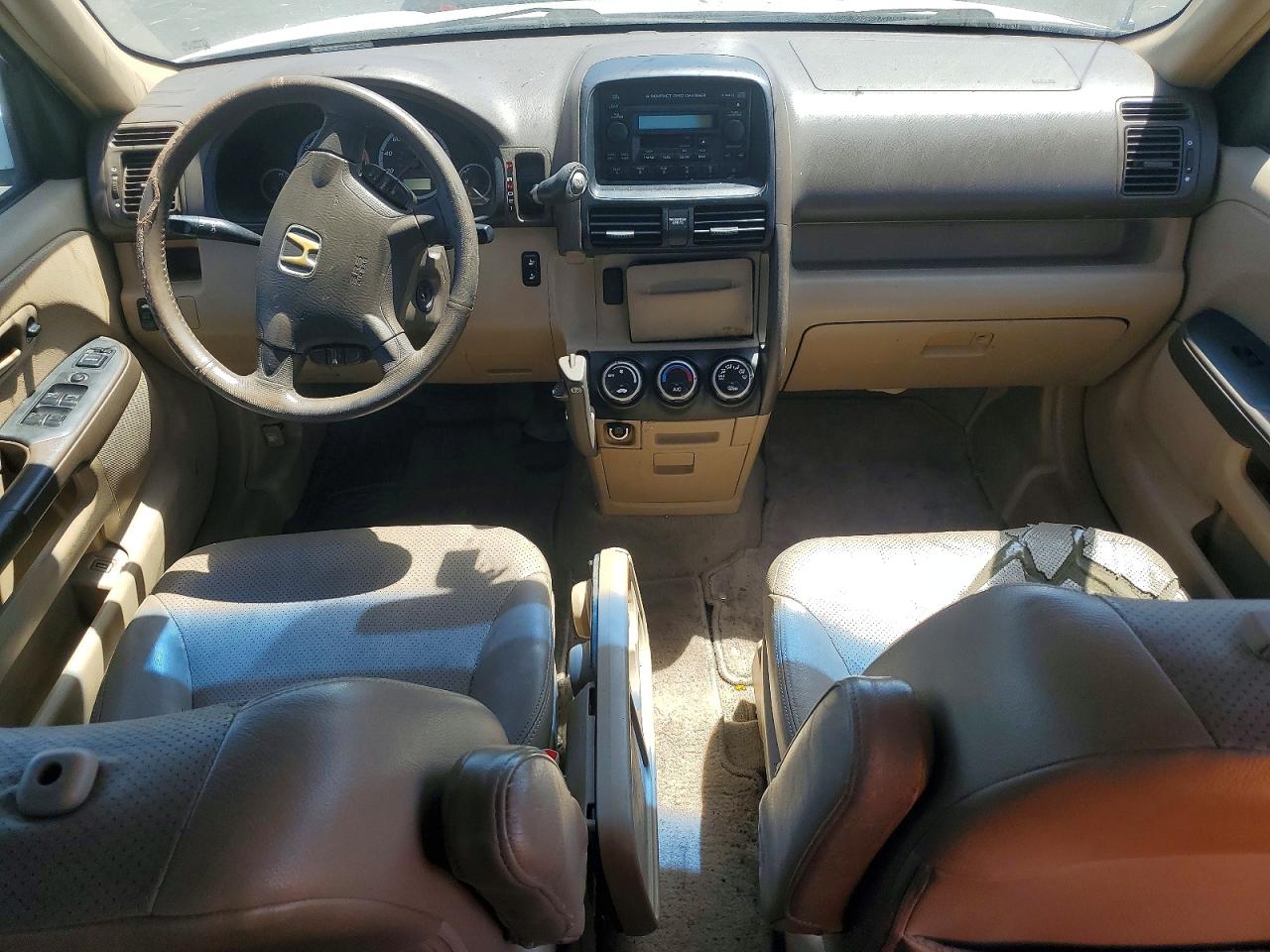 2005 Honda Cr-v Se White vin: JHLRD78985C016804