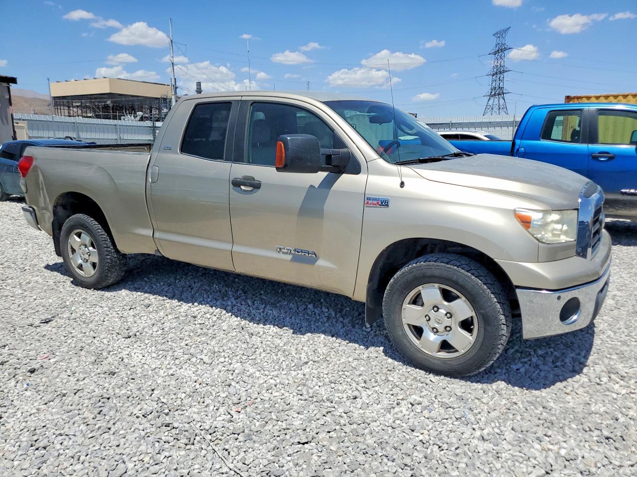 2007 Toyota Tundra Sr5 Tan vin: 5TFBV54167X018014
