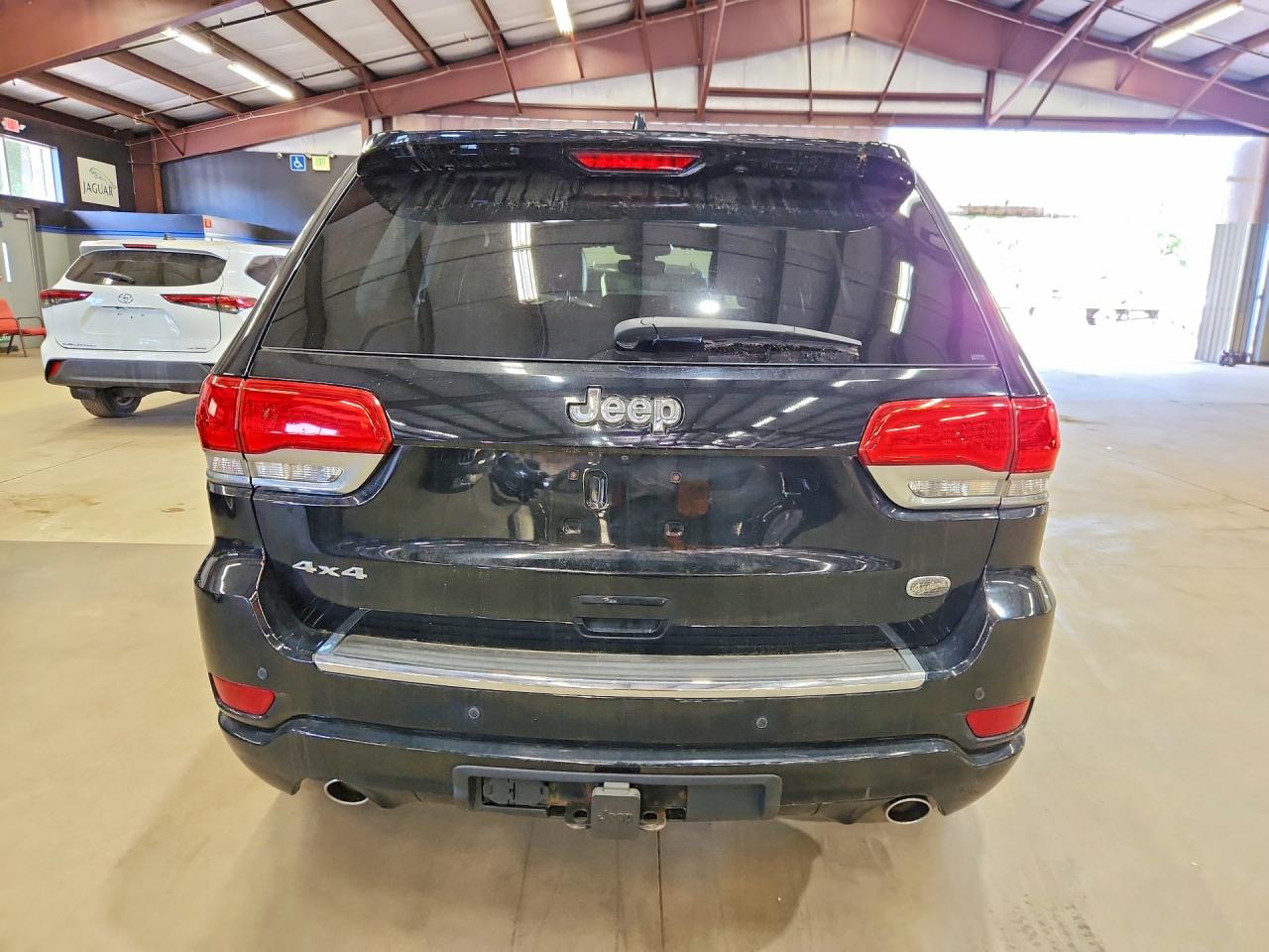 2018 Jeep Grand Cherokee Overland Black vin: 1C4RJFCG3JC387871