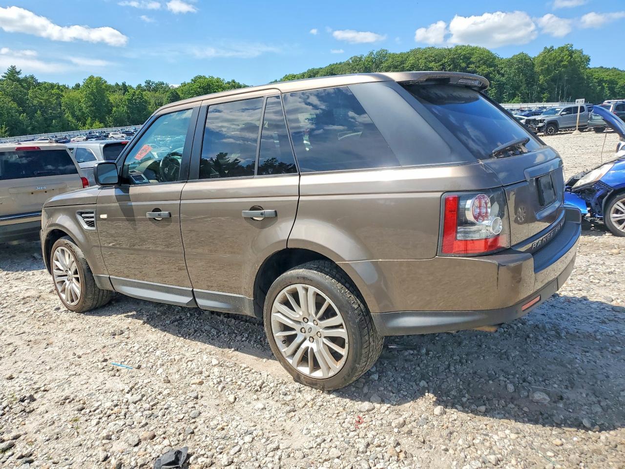 2011 Land Rover Range Rover Sport Lux Brown vin: SALSK2D48BA288643