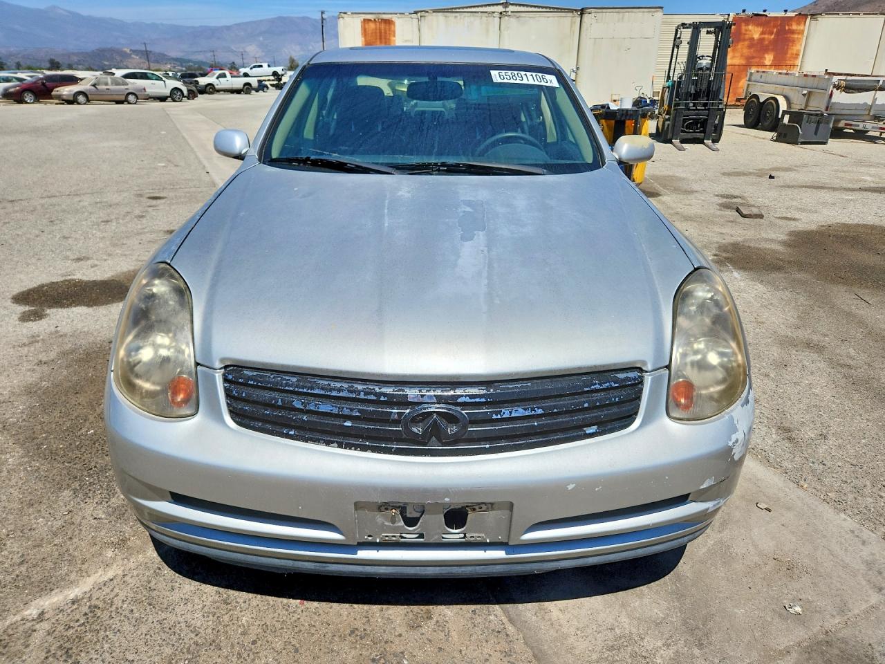 2003 Infiniti G35 Base Серебряный vin: JNKCV51E43M325591