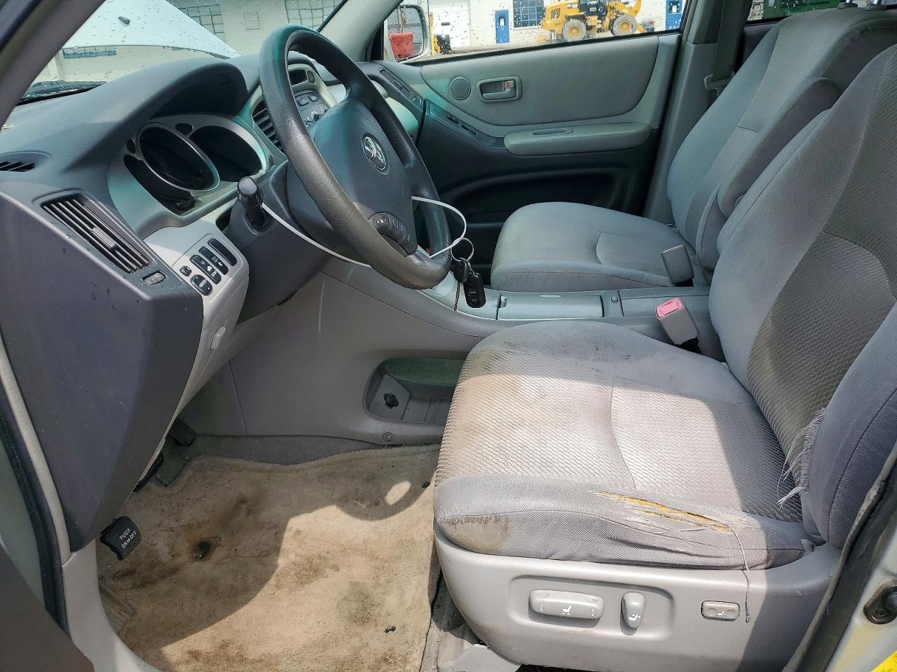 2006 Toyota Highlander Hybrid Silver vin: JTEDW21AX60001907