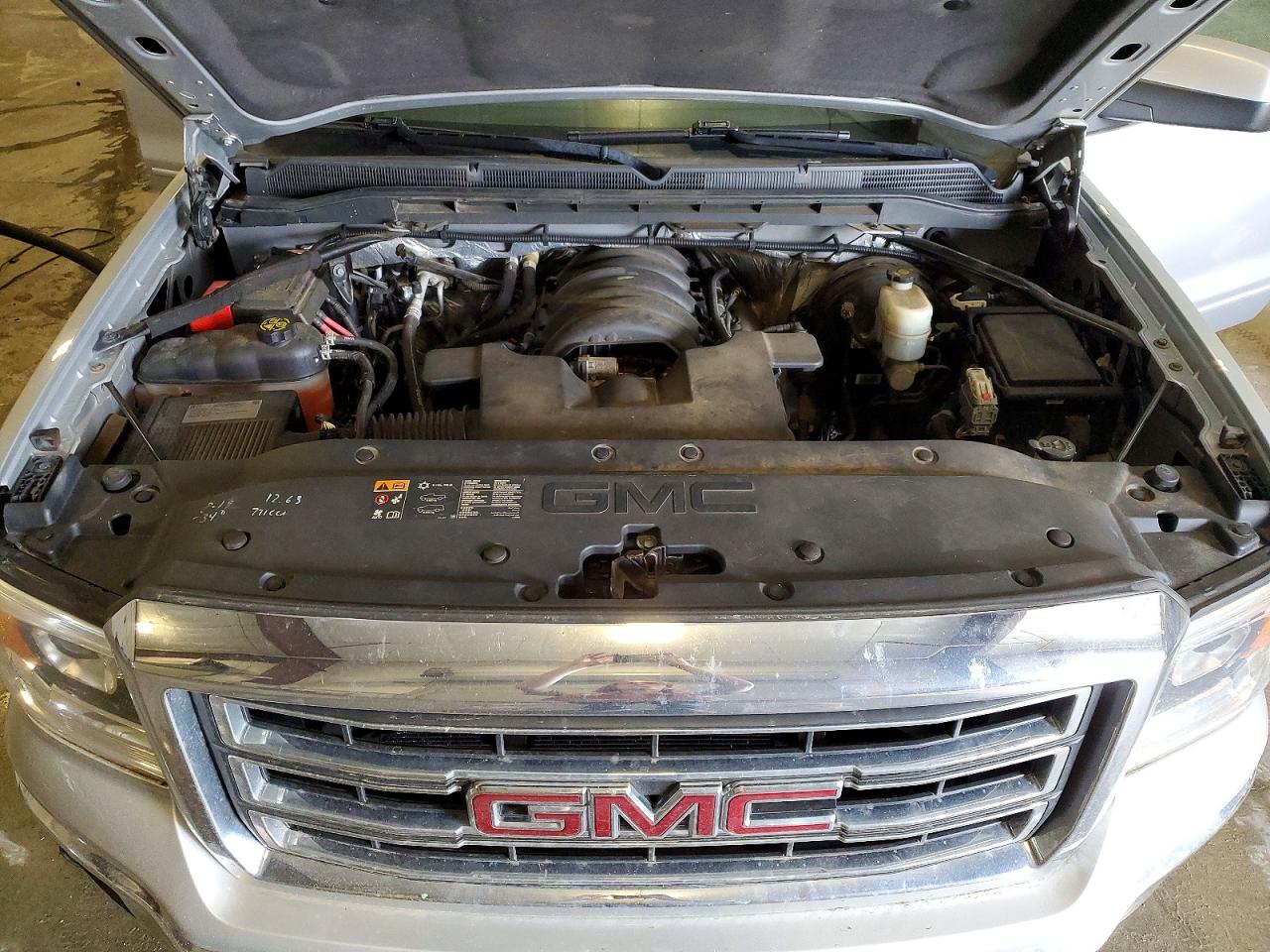 2015 Gmc Sierra K1500 Sle Silver vin: 1GTV2UEC2FZ364290