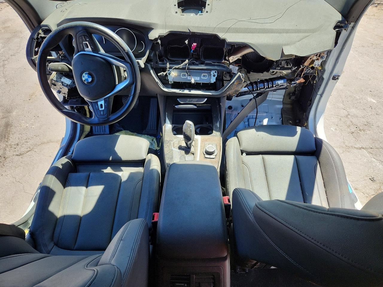 2019 Bmw X3 Sdrive30i White vin: 5UXTR7C56KLR50916