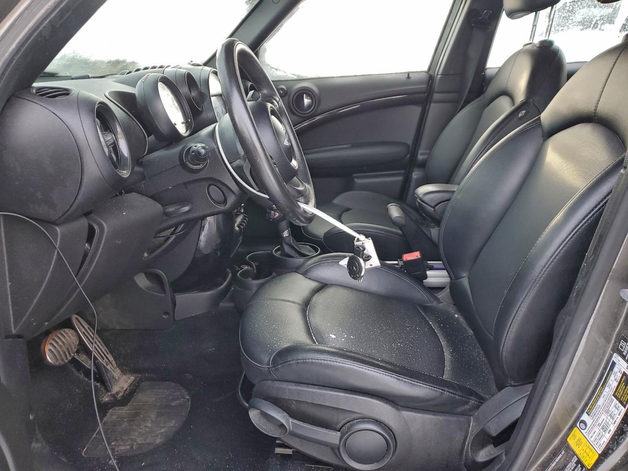 2014 Mini Cooper S Countryman Gray vin: WMWZC5C53EWP41523