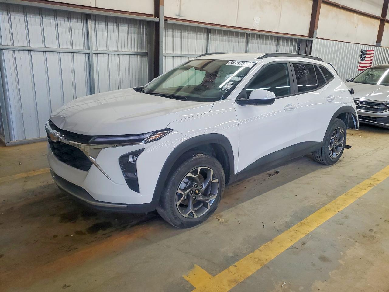 2025 Chevrolet Trax 1lt White vin: KL77LHEP2SC235265