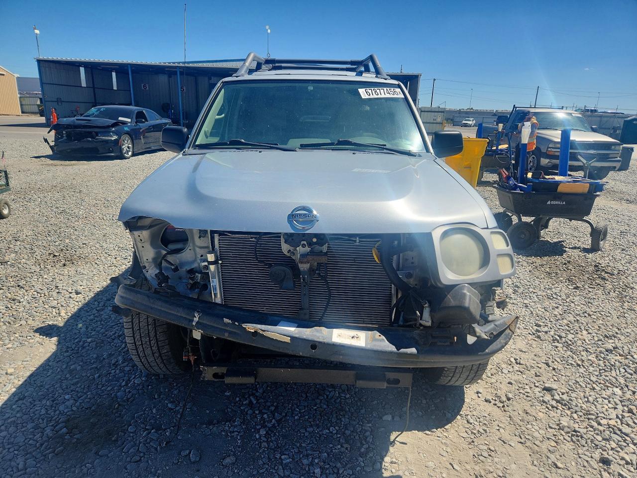 2003 Nissan Xterra Xe-v6 Silver vin: 5N1ED28Y73C648028