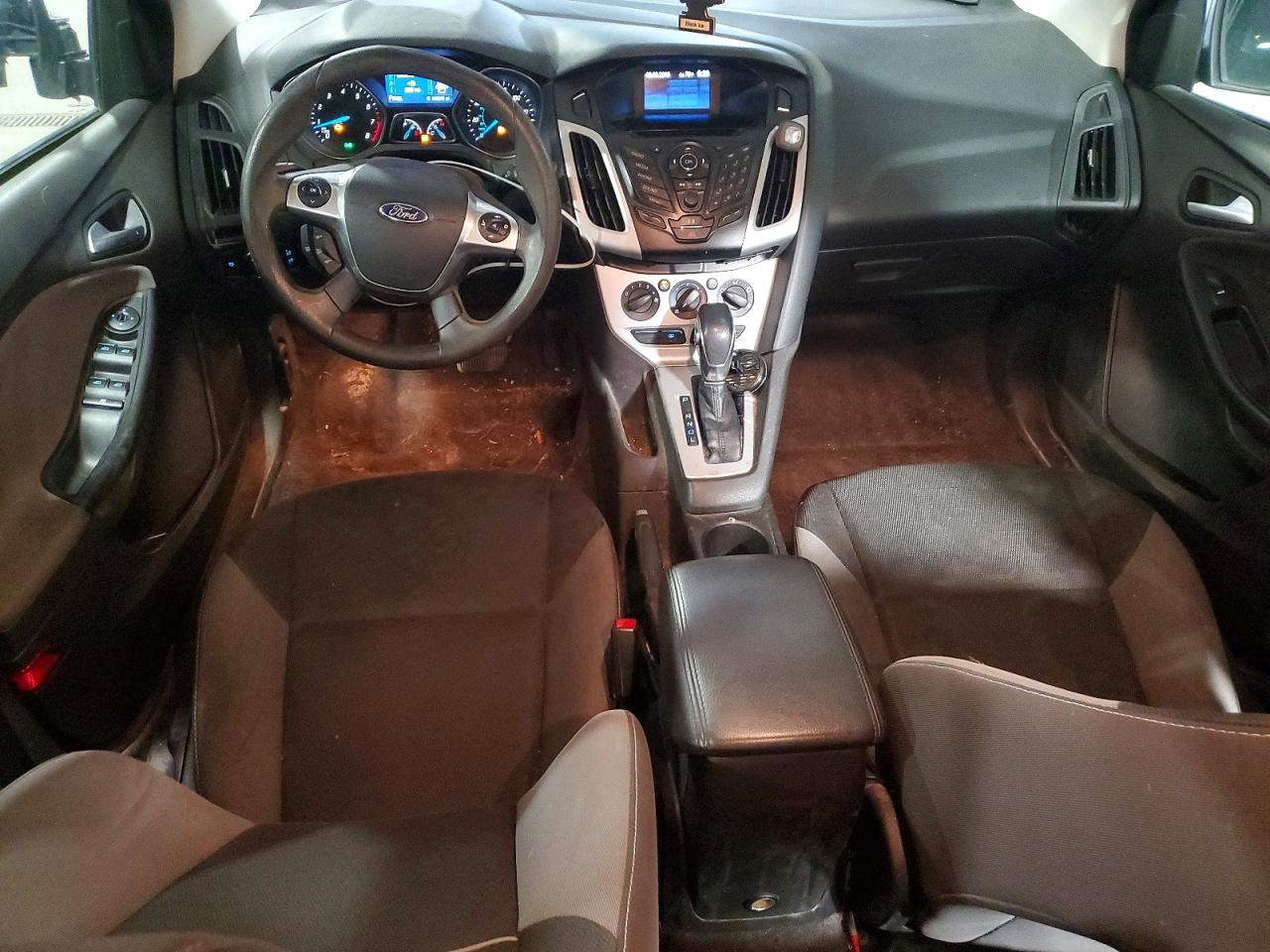 2014 Ford Focus Se Gray vin: 1FADP3F20EL228342