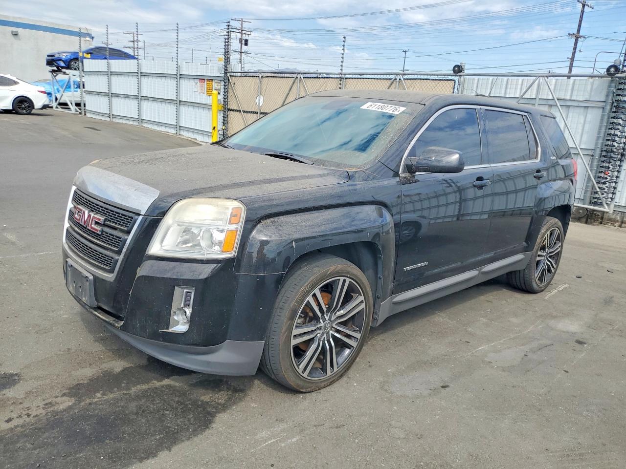 2013 Gmc Terrain Sle Black vin: 2GKALMEK5D6116096