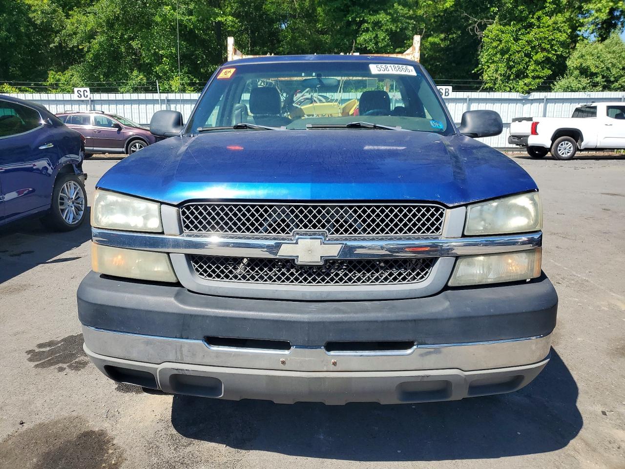 2004 Chevrolet Silverado C2500 Heavy Duty Синий vin: 1GBHC24U14E379963