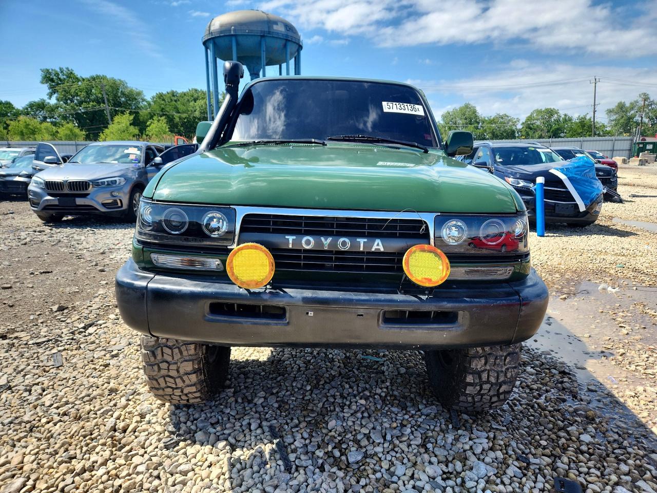 1994 Toyota Land Cruiser Dj81 Green vin: JT3DJ81W8R0073201