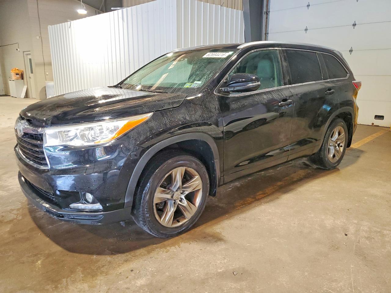 2014 Toyota Highlander Limited Platinum Black vin: 5TDDKRFH2ES062548